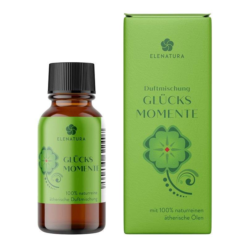 Flasche Duftmischung Glücksmomente 10 ml mit Orangen-, Rosen- und Weihrauchnoten