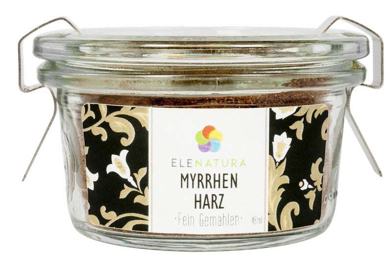 Myrrhenharz fein gemahlen 48 ml balsamisch ausgleichend entspannend