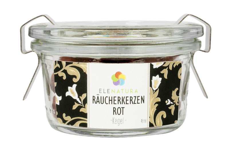 Räucherkerzen rot 18 Stück