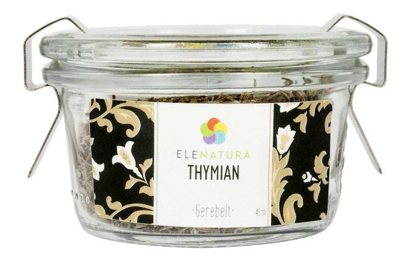 Thymian gerebelt würzig aromatisch reinigend 48 ml Glas
