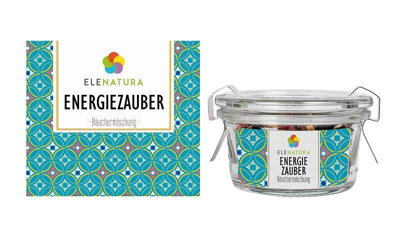 Energiezauber 48 ml Räuchermischung mit Mastix, Sandarac und Palo Santo für energetische Atmosphäre