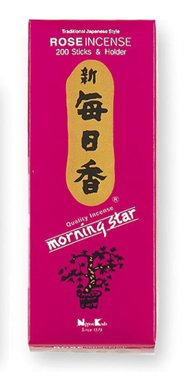 Morningstar Räucherstäbchen Rose 200 Stäbchen