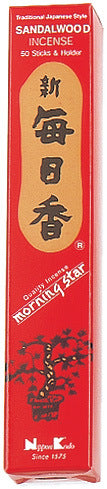 Morningstar Räucherstäbchen Sandelholz 50 Stäbchen