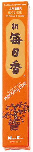Morningstar Räucherstäbchen Amber 50 Stäbchen