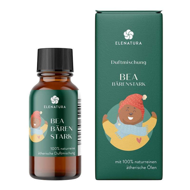 Bea Bärenstark 10 ml natural essential oil blend for cold relief with cajeput, thyme, and lemon