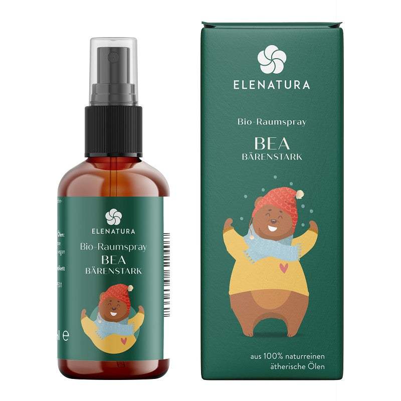 Raumspray Bea Bärenstark 50 ml with natural essential oils for refreshing and strengthening air