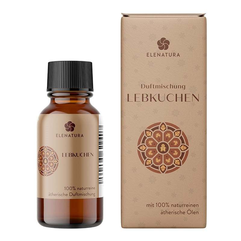 Flasche Duftmischung Lebkuchen 10 ml mit pfeffrig-würzigem Aroma aus Ingwer, Kardamom und Koriander