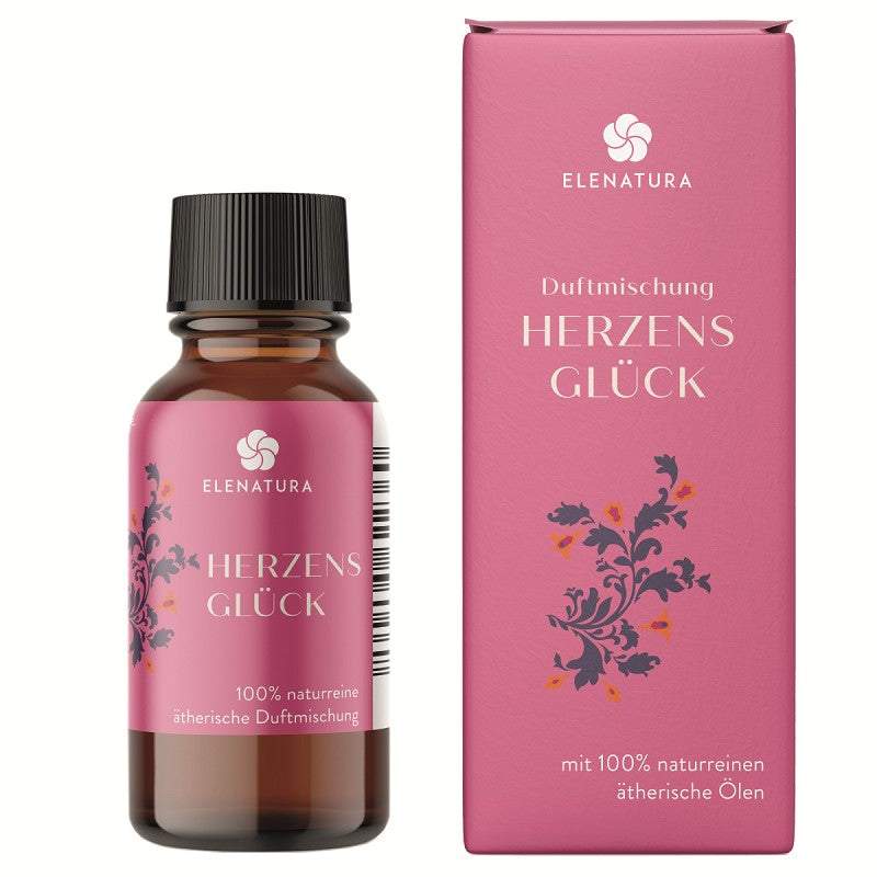10ml Duftmischung Herzensglück mit Benzoe, Grapefruit, Rose, Zimt und Zitrone Aromatherapie Öl