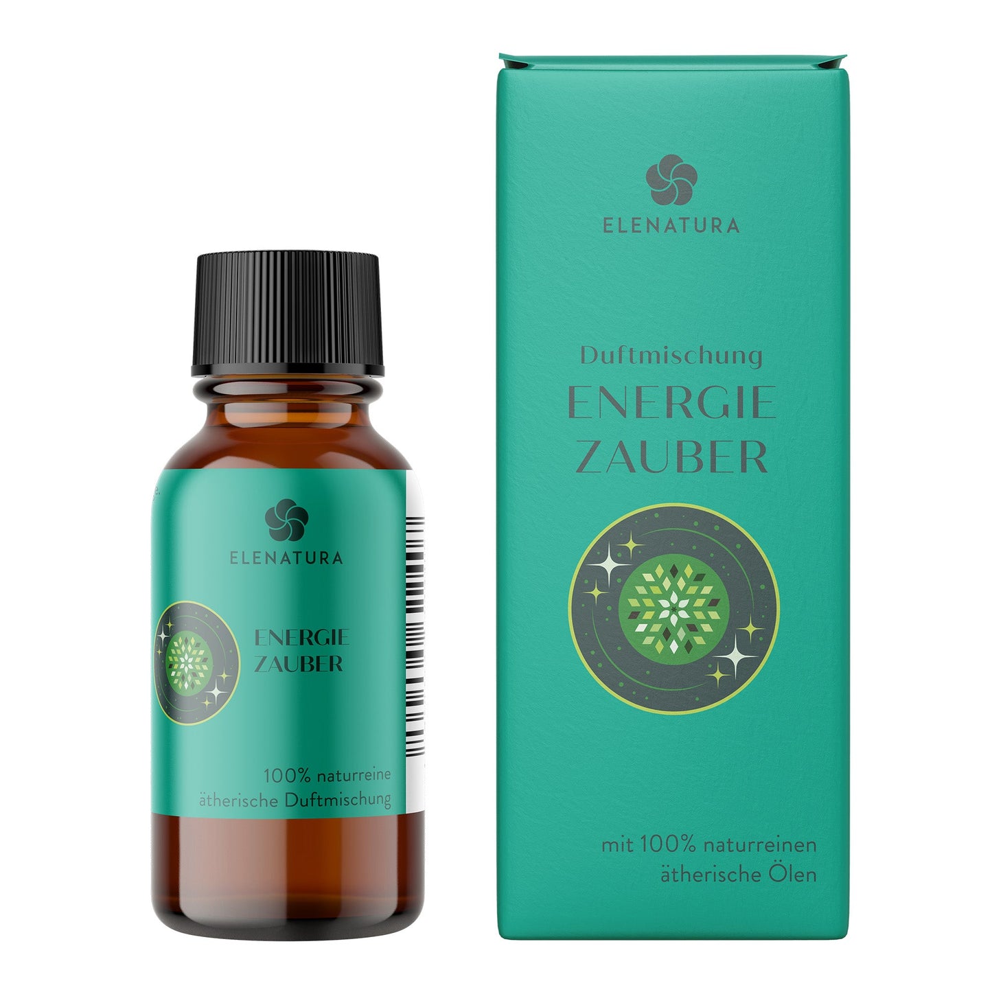 Energizing Duftmischung Energiezauber 10 ml with natural essential oils like spruce, grapefruit, and lemongrass for motivation and creativity boost