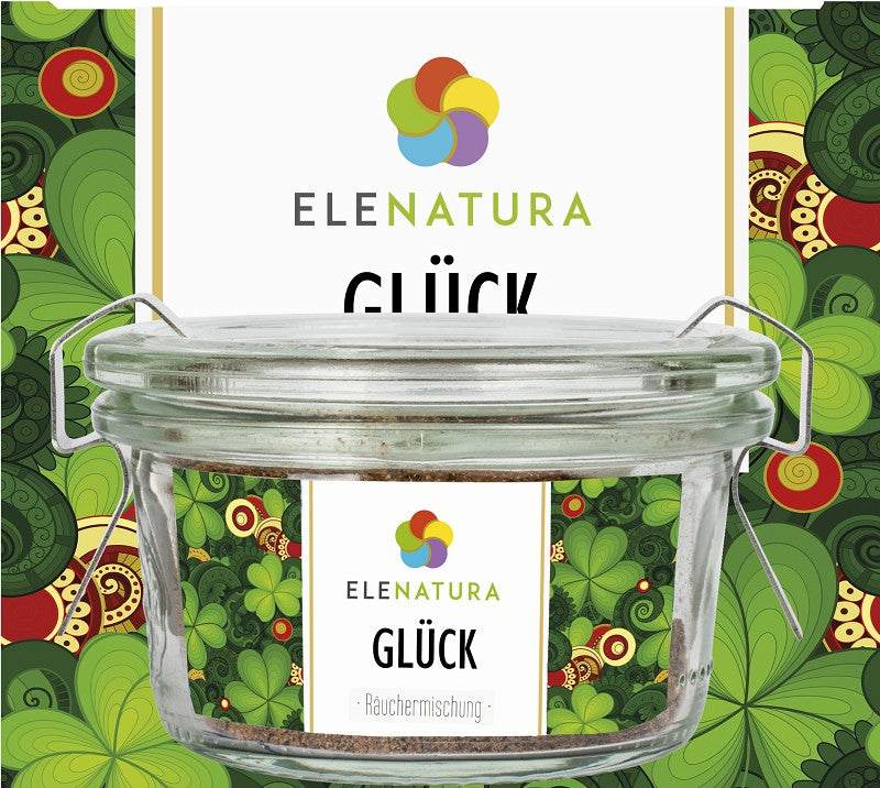 Räuchermischung Glück 48 ml mit Palo Santo Holz, Bio Süßholz, Sandarac und Mastix für positive Wohlfühlrituale