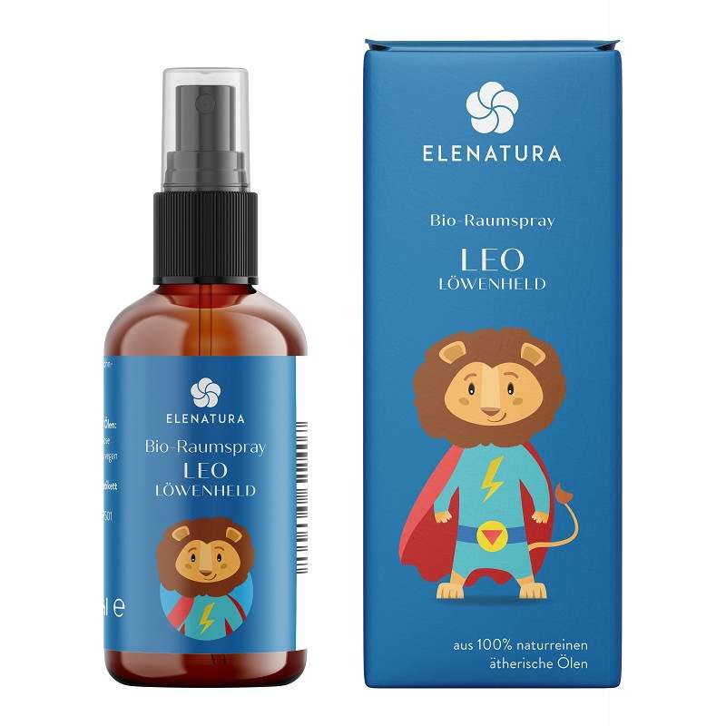 Raumspray Leo Löwenheld 50 ml mit natürlichen ätherischen Ölen Orange Mandarine Tonka