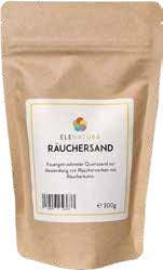 Räuchersand 300 g feuertrockneter Quarzsand in wiederverschließbarer Standbodenverpackung