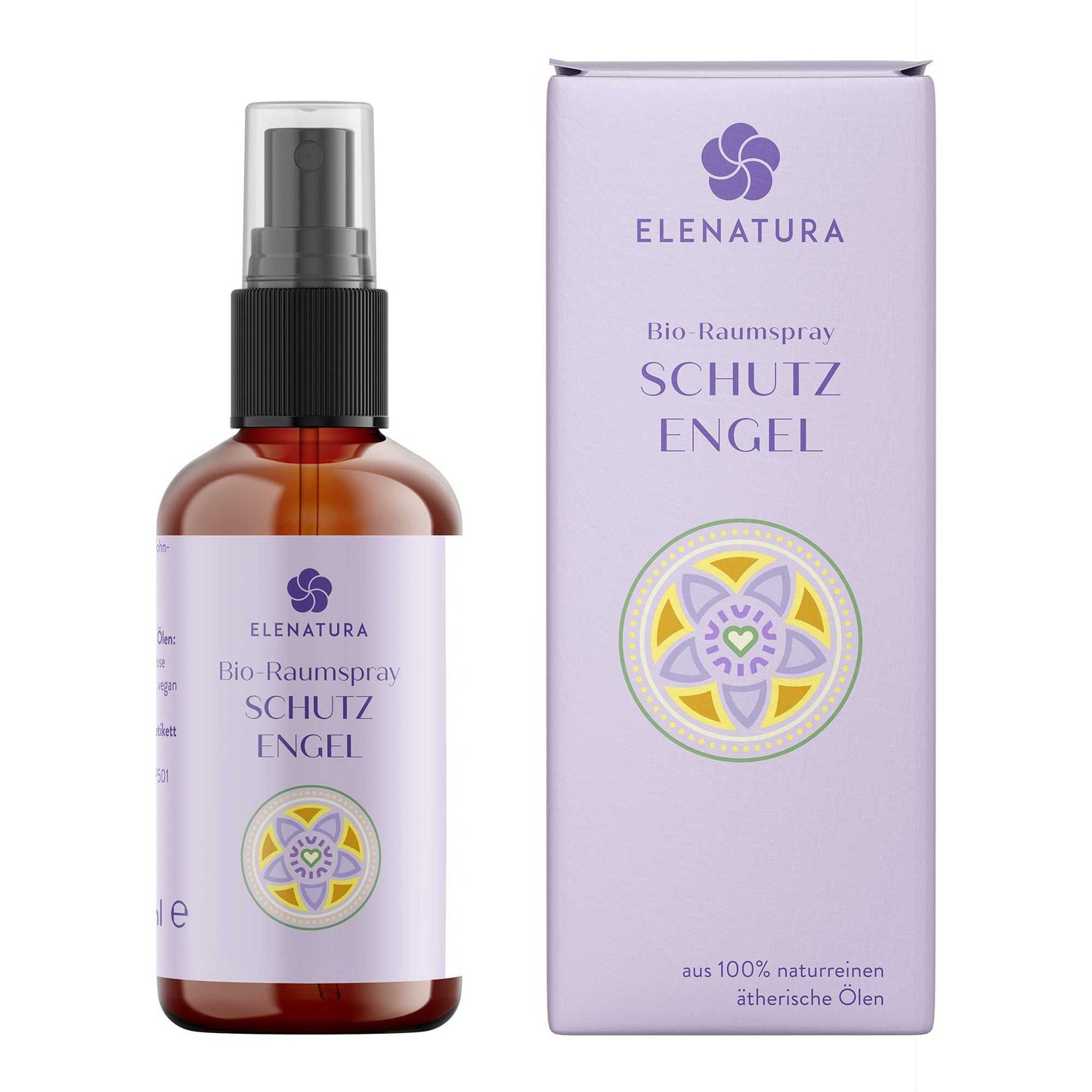 Raumspray Schutzengel 50 ml mit Lavendel, Honig und Ho-Blättern für entspannendes Raumklima