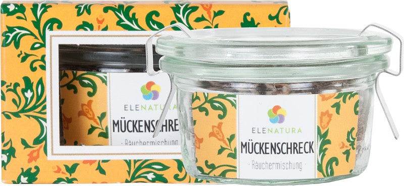 Räuchermischung Mückenschreck 48 ml flasche mit warmem duft aus zeder nelke und weihrauch