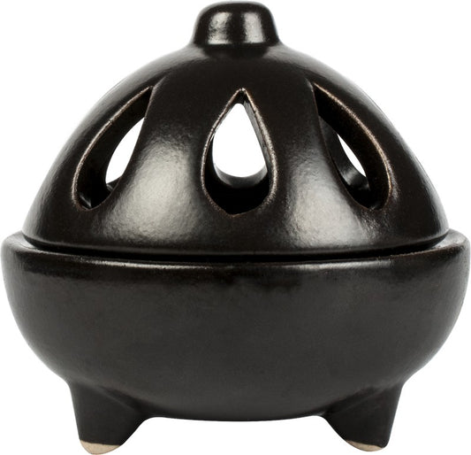 Räuchertopf klein schwarz Nalani