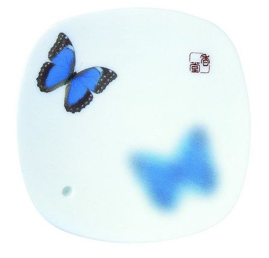 Keramik Räucherteller Schmetterling
